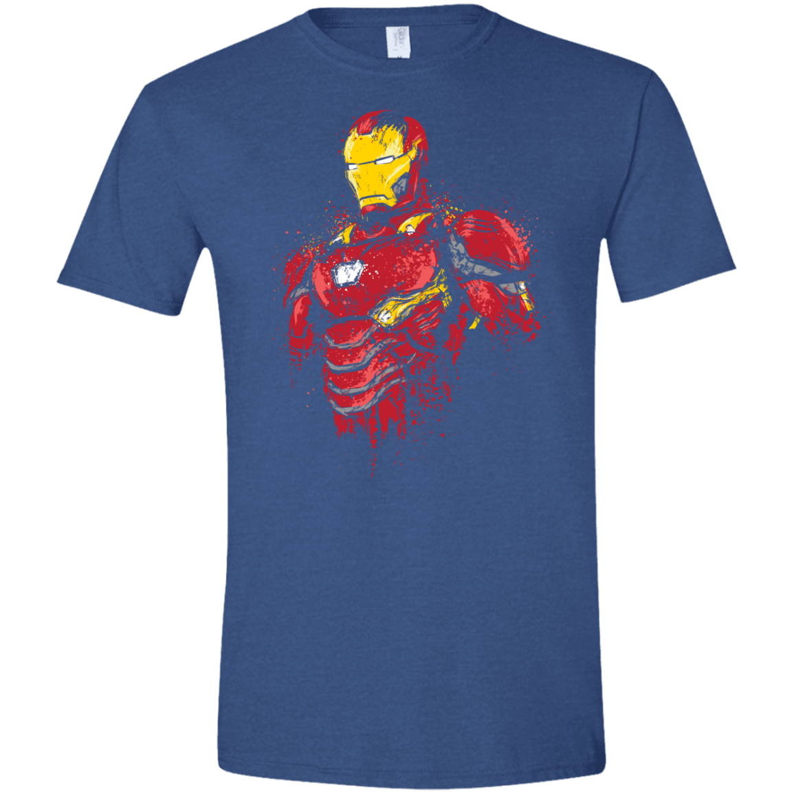 T-Shirts Heather Royal / X-Small Infinity Iron Men's Semi-Fitted Softstyle