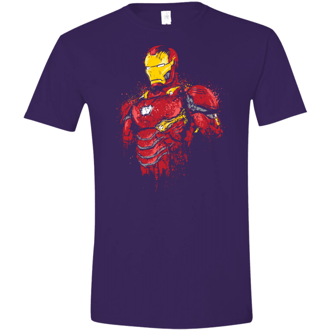 T-Shirts Purple / S Infinity Iron Men's Semi-Fitted Softstyle