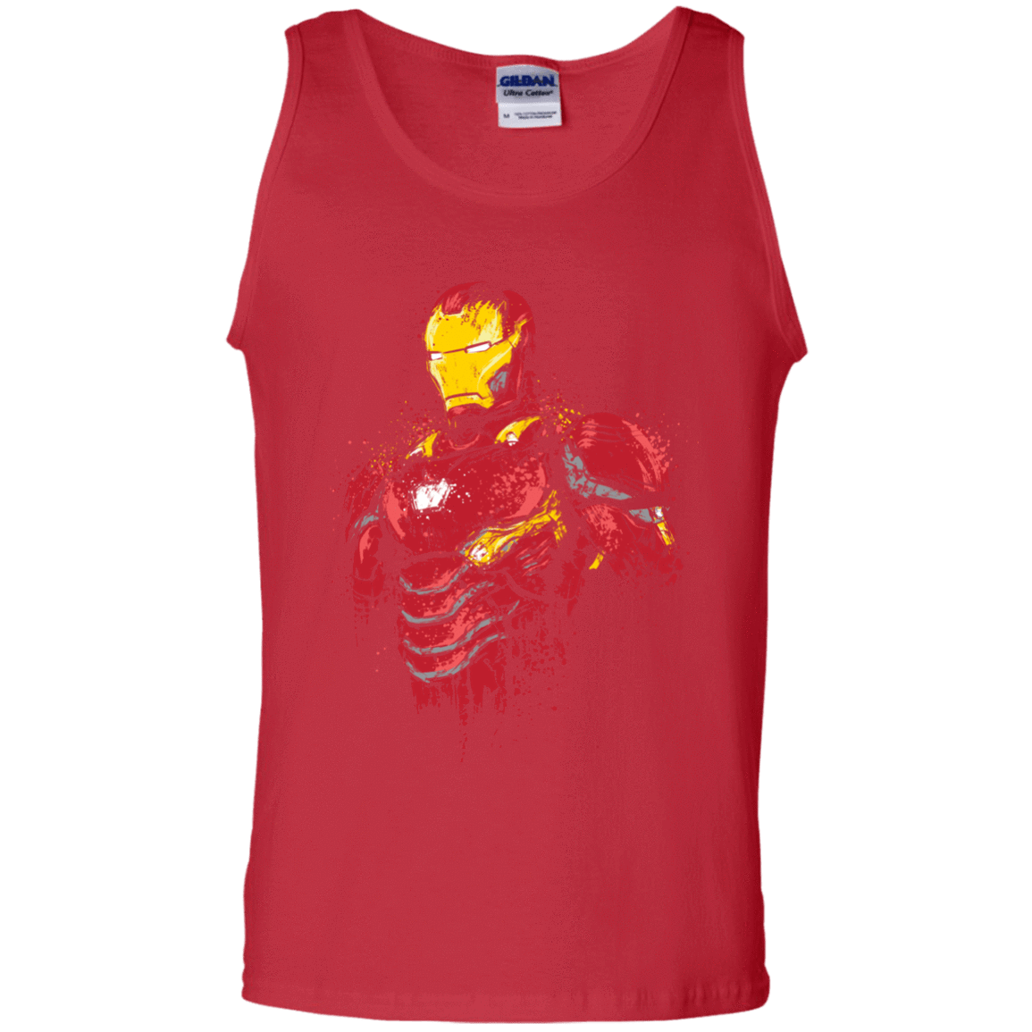 T-Shirts Red / S Infinity Iron Men's Tank Top