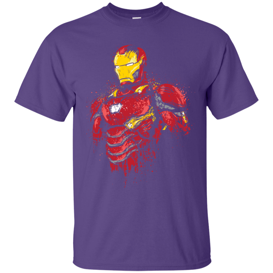 T-Shirts Purple / S Infinity Iron T-Shirt