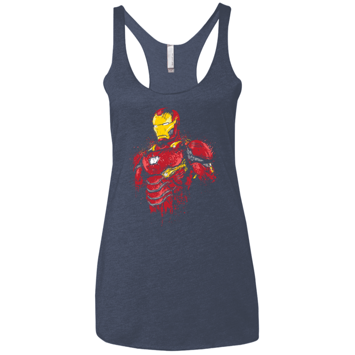 T-Shirts Vintage Navy / X-Small Infinity Iron Women's Triblend Racerback Tank