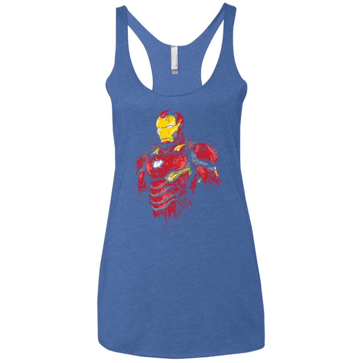 T-Shirts Vintage Royal / X-Small Infinity Iron Women's Triblend Racerback Tank