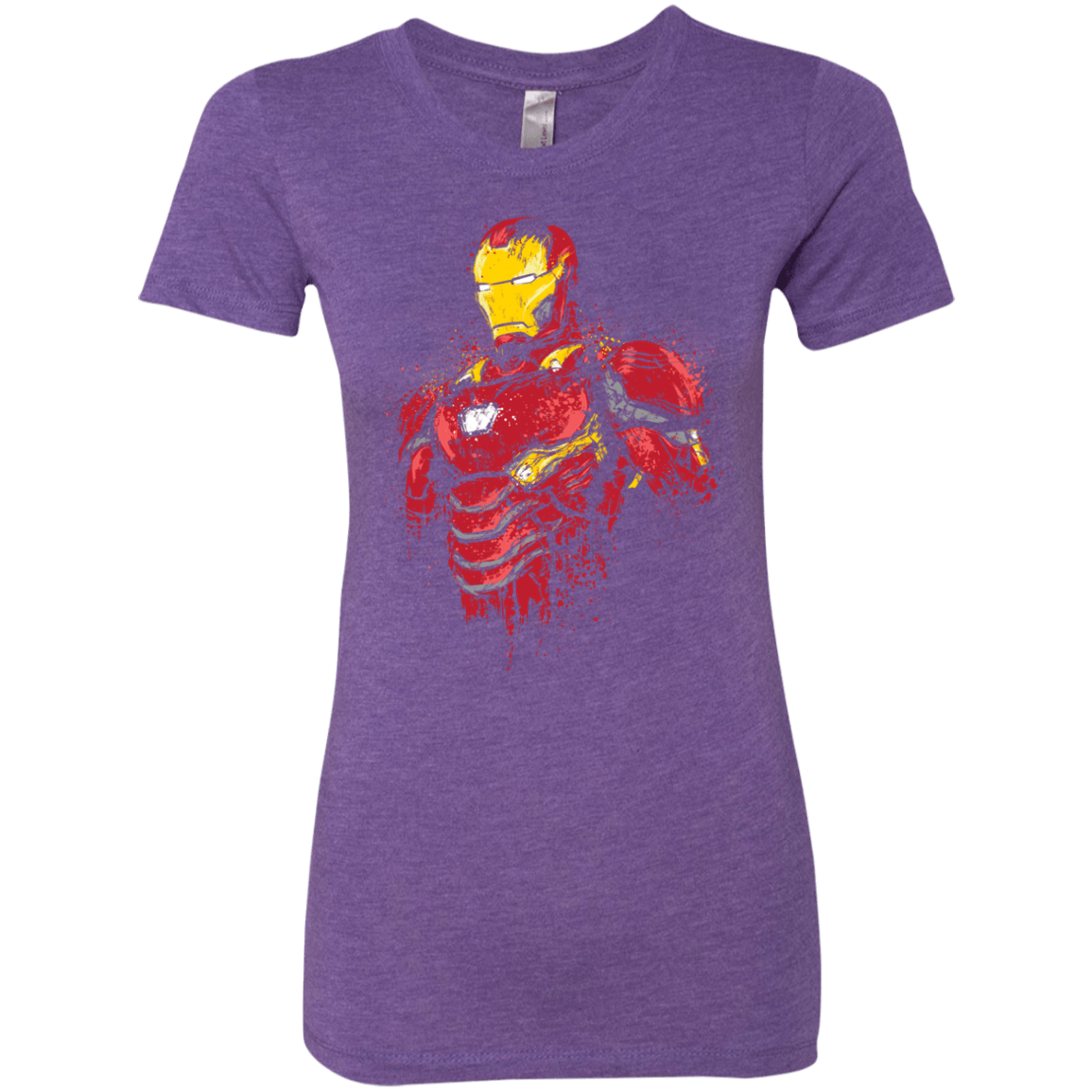 T-Shirts Purple Rush / S Infinity Iron Women's Triblend T-Shirt