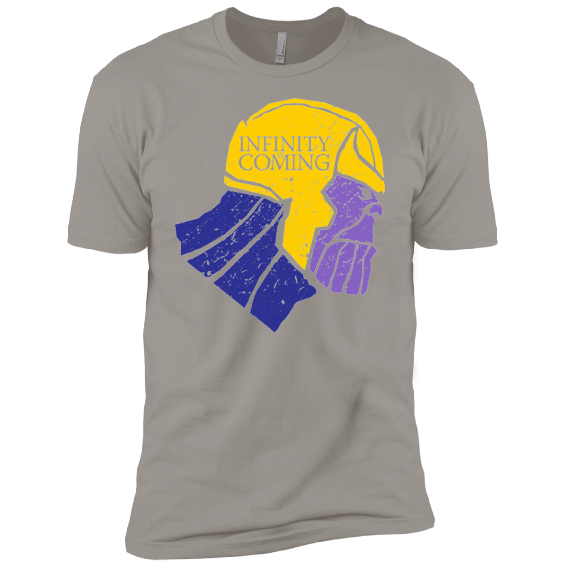 T-Shirts Light Grey / YXS Infinity is Coming Boys Premium T-Shirt
