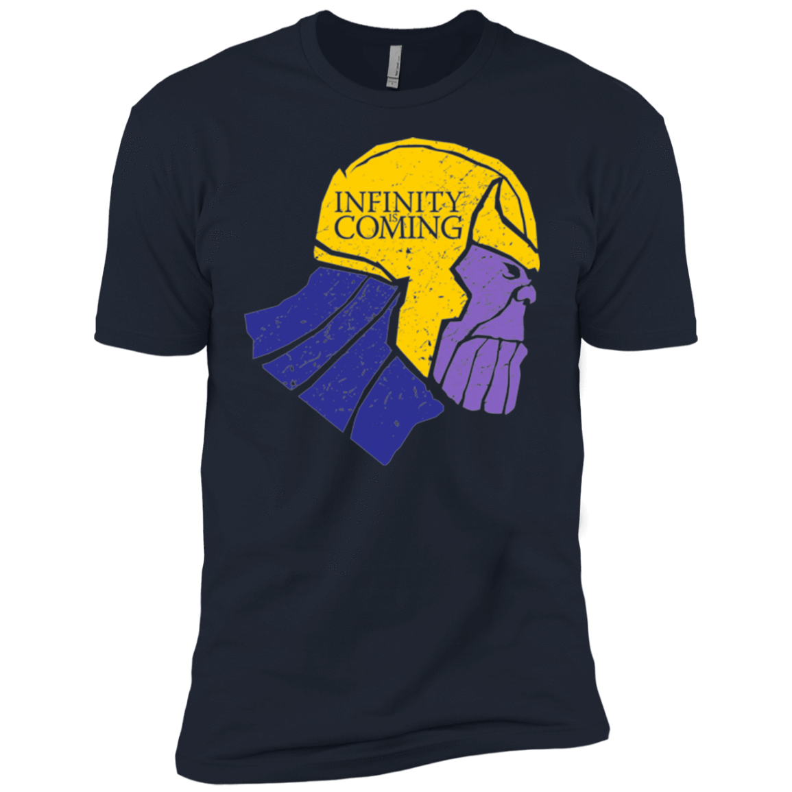 T-Shirts Midnight Navy / YXS Infinity is Coming Boys Premium T-Shirt