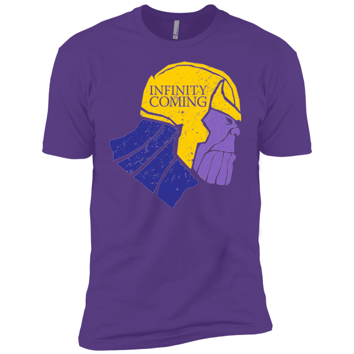 T-Shirts Purple Rush / YXS Infinity is Coming Boys Premium T-Shirt