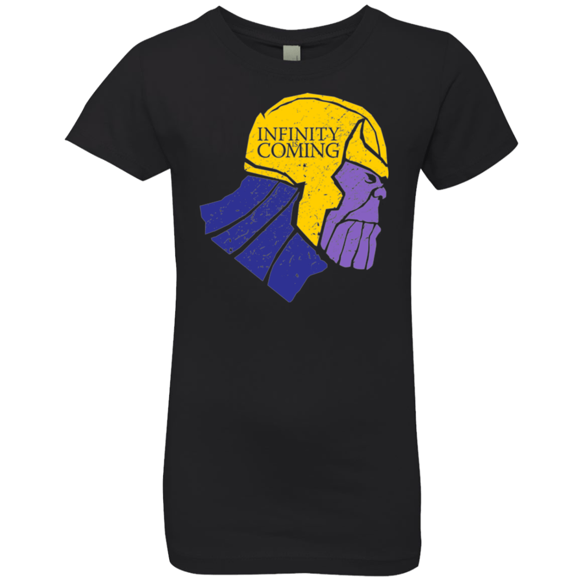 T-Shirts Black / YXS Infinity is Coming Girls Premium T-Shirt