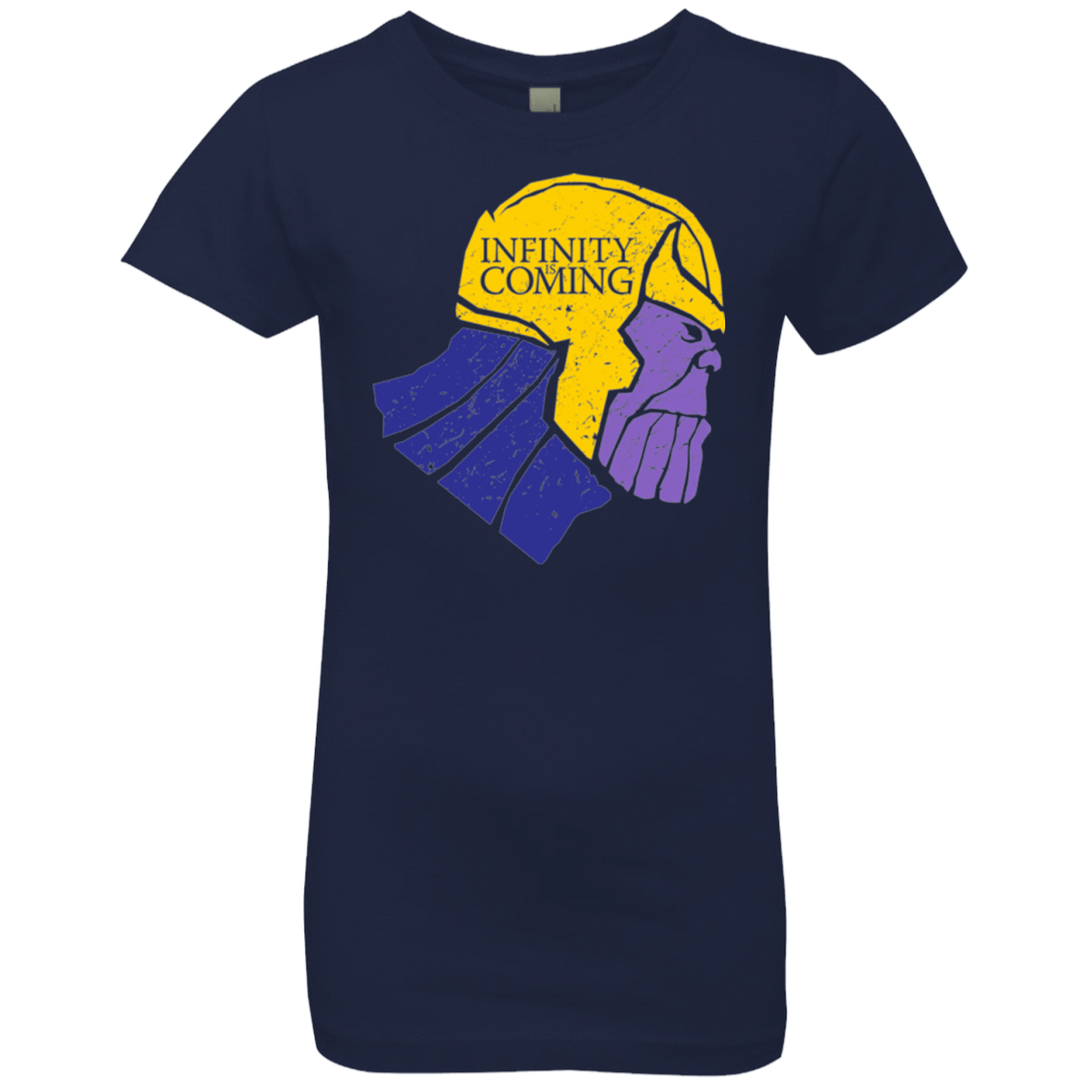 T-Shirts Midnight Navy / YXS Infinity is Coming Girls Premium T-Shirt
