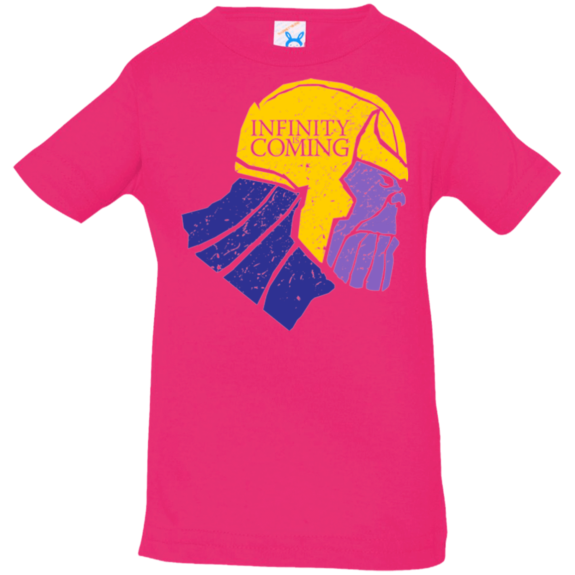T-Shirts Hot Pink / 6 Months Infinity is Coming Infant Premium T-Shirt
