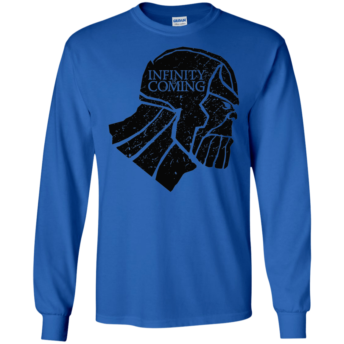 T-Shirts Royal / S Infinity is coming Men's Long Sleeve T-Shirt