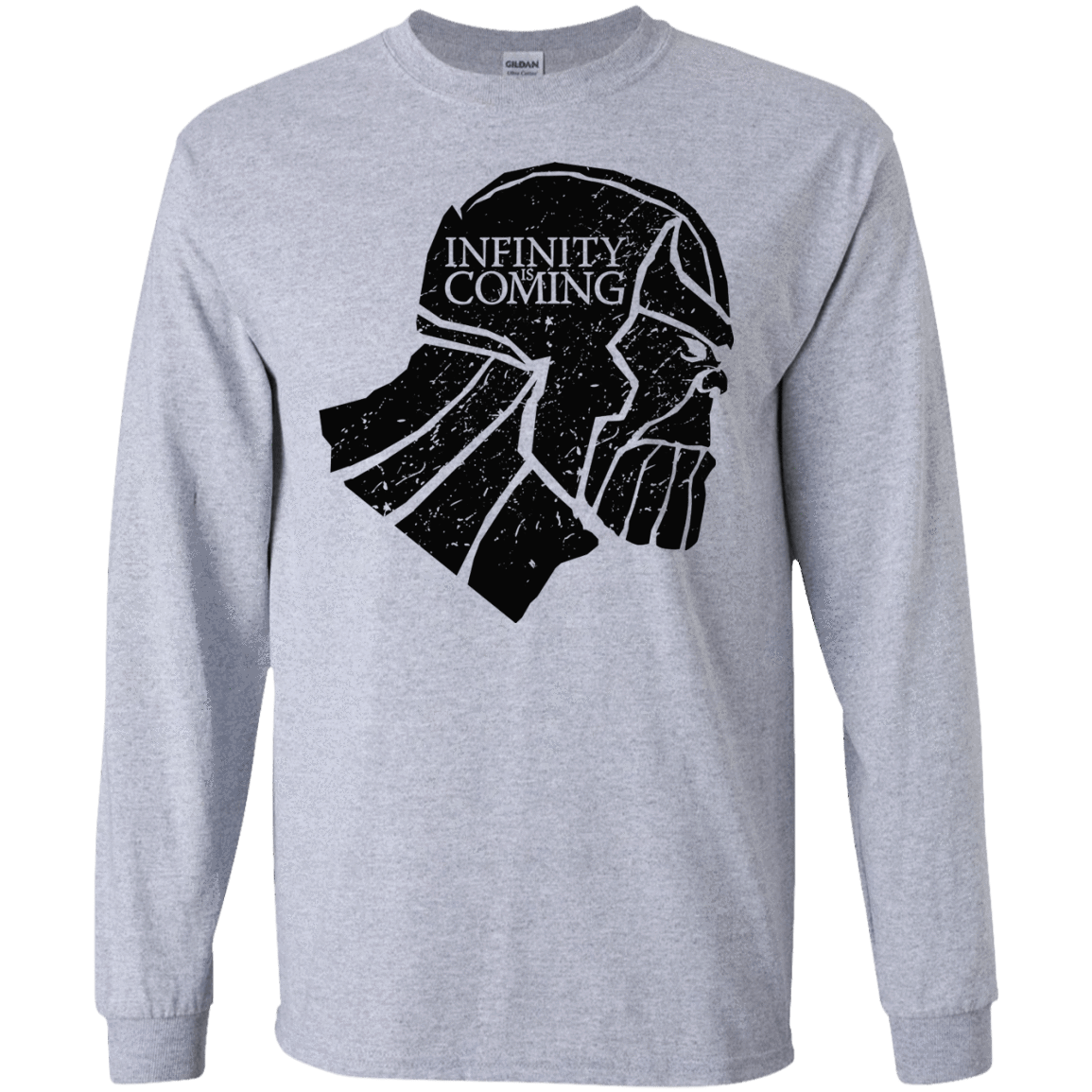 T-Shirts Sport Grey / S Infinity is coming Men's Long Sleeve T-Shirt