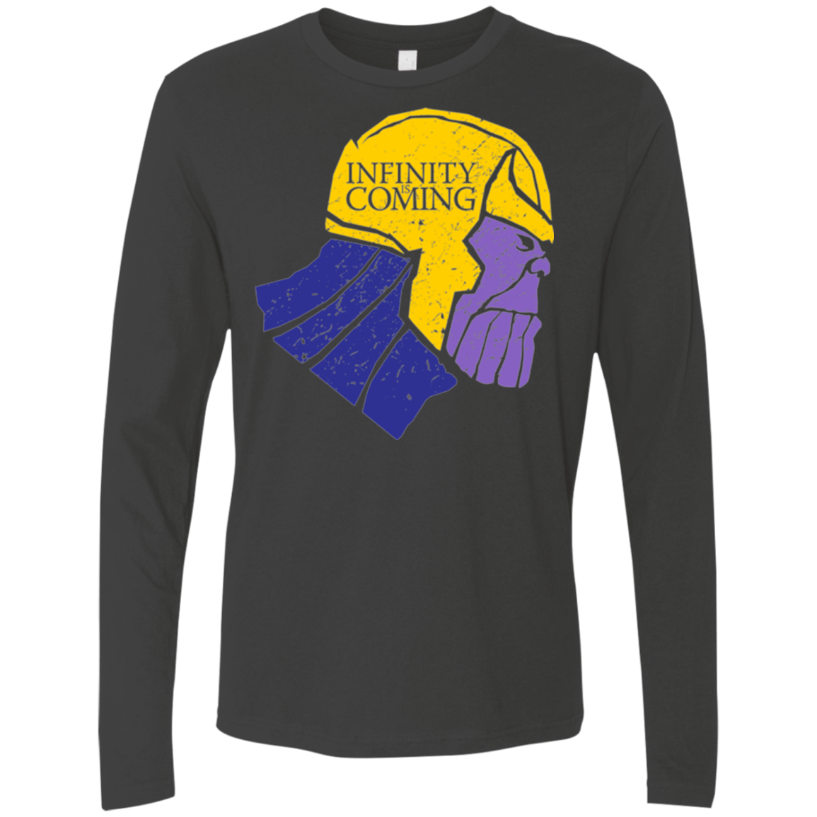T-Shirts Heavy Metal / S Infinity is Coming Men's Premium Long Sleeve