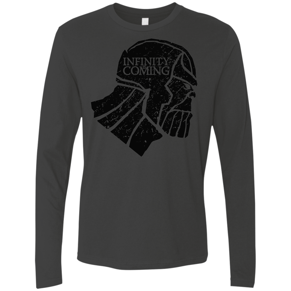 T-Shirts Heavy Metal / S Infinity is coming Men's Premium Long Sleeve
