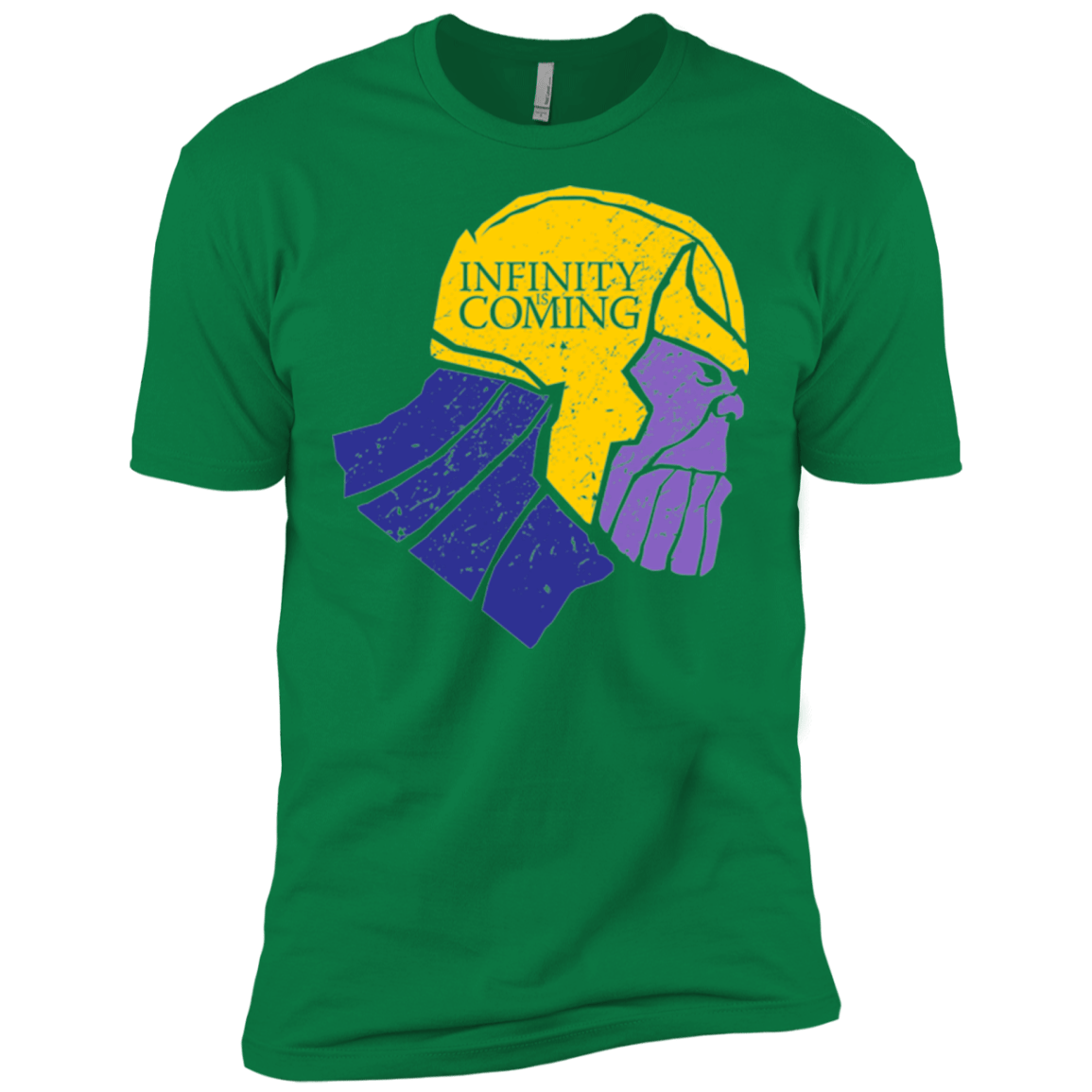 T-Shirts Kelly Green / X-Small Infinity is Coming Men's Premium T-Shirt