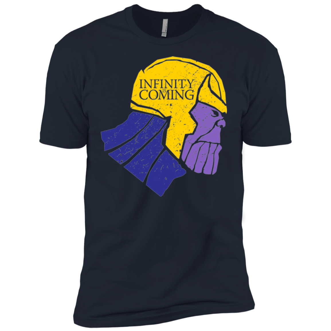 T-Shirts Midnight Navy / X-Small Infinity is Coming Men's Premium T-Shirt