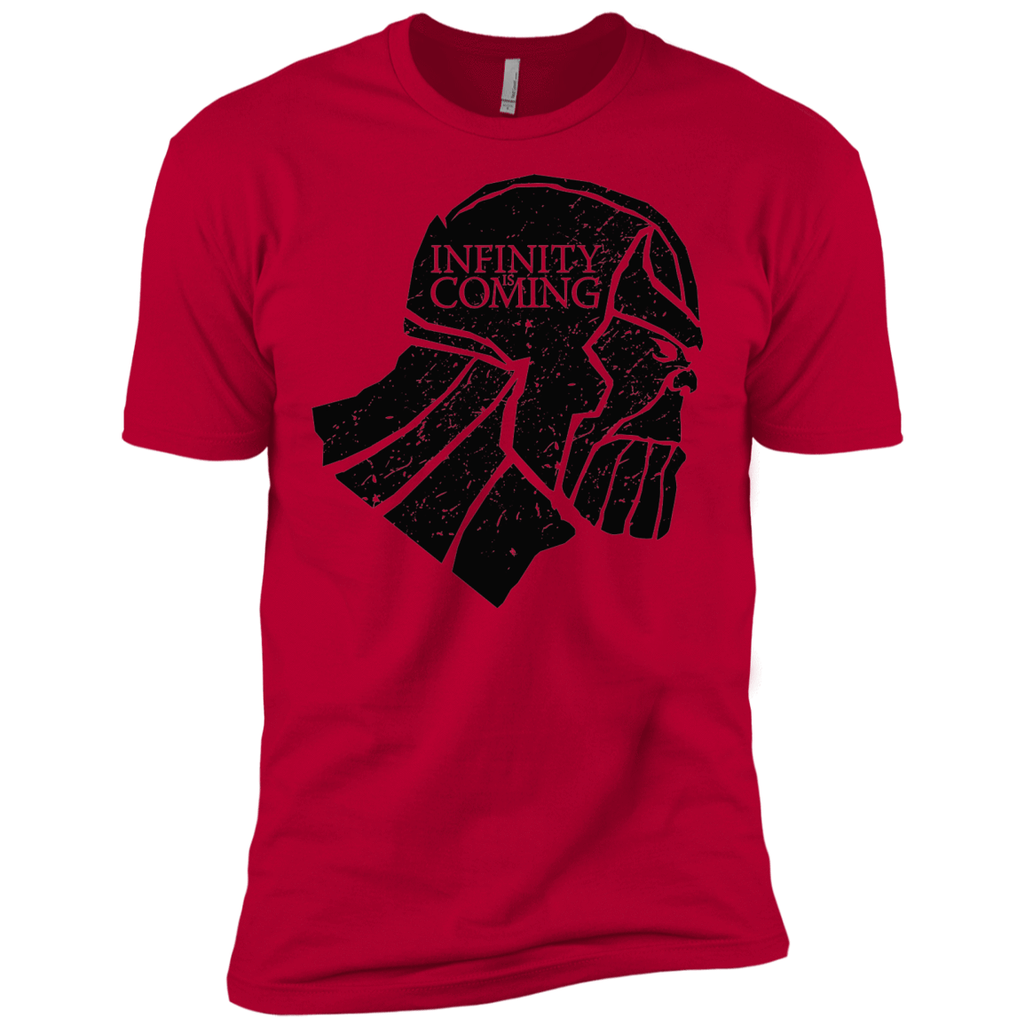 T-Shirts Red / X-Small Infinity is coming Men's Premium T-Shirt