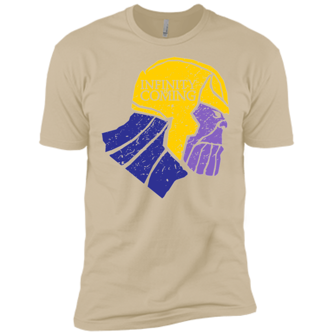 T-Shirts Sand / X-Small Infinity is Coming Men's Premium T-Shirt
