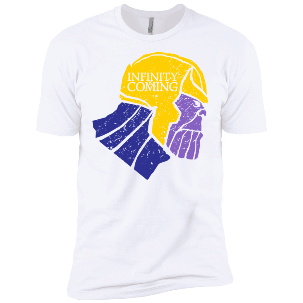 T-Shirts White / X-Small Infinity is Coming Men's Premium T-Shirt