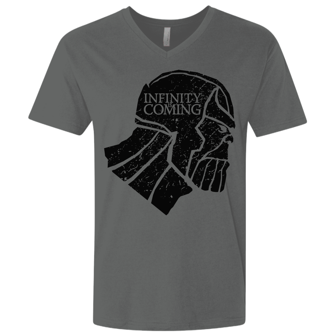 T-Shirts Heavy Metal / X-Small Infinity is coming Men's Premium V-Neck