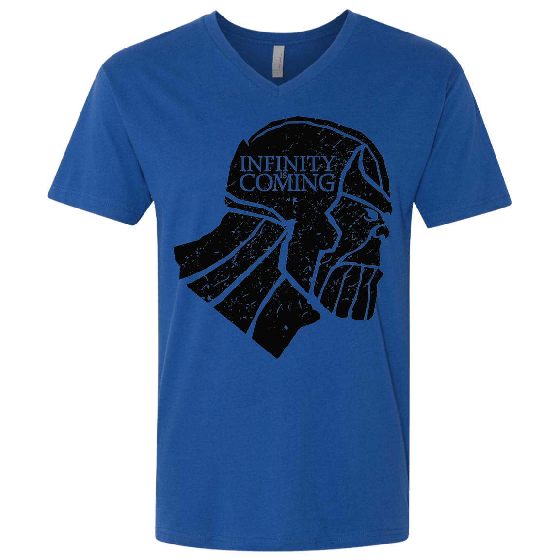 T-Shirts Royal / X-Small Infinity is coming Men's Premium V-Neck