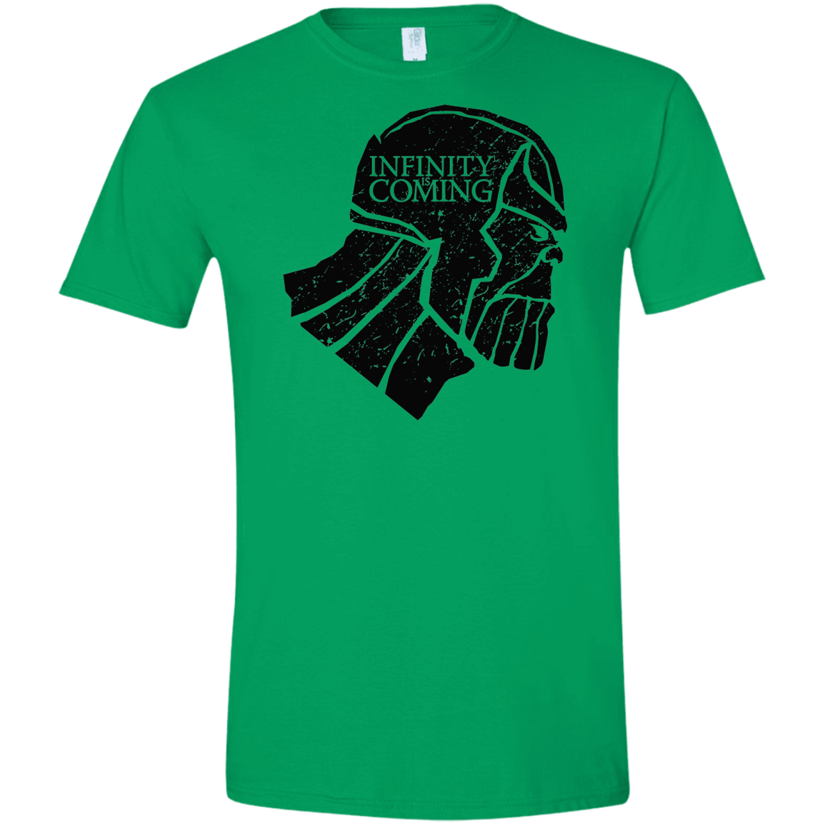 T-Shirts Irish Green / S Infinity is coming Men's Semi-Fitted Softstyle