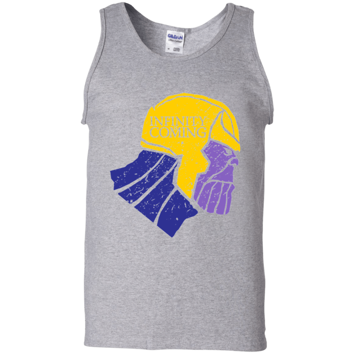 T-Shirts Sport Grey / S Infinity is Coming Men's Tank Top