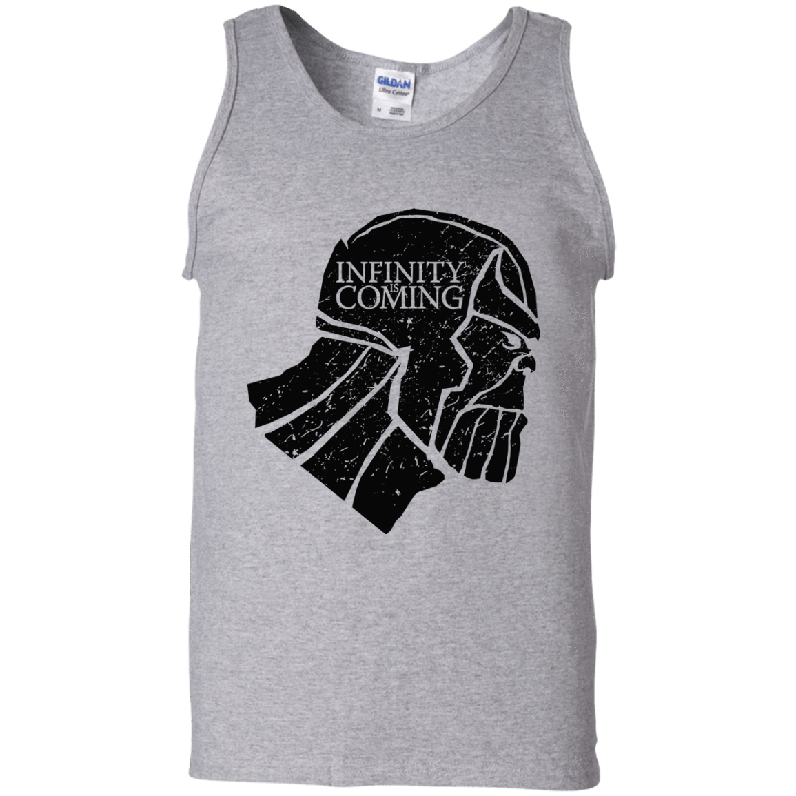 T-Shirts Sport Grey / S Infinity is coming Men's Tank Top