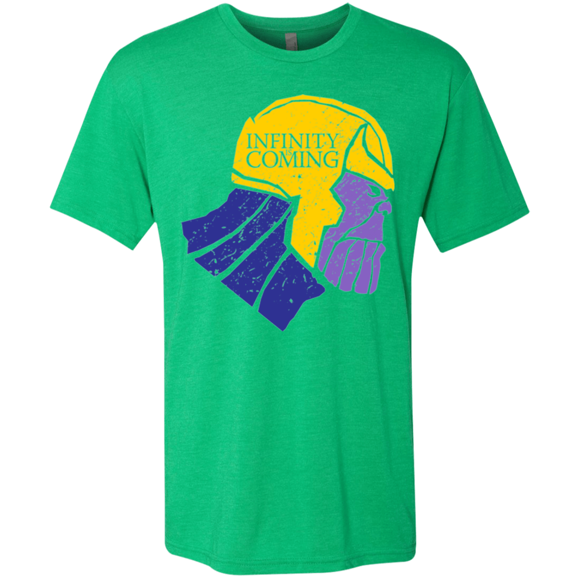 T-Shirts Envy / S Infinity is Coming Men's Triblend T-Shirt