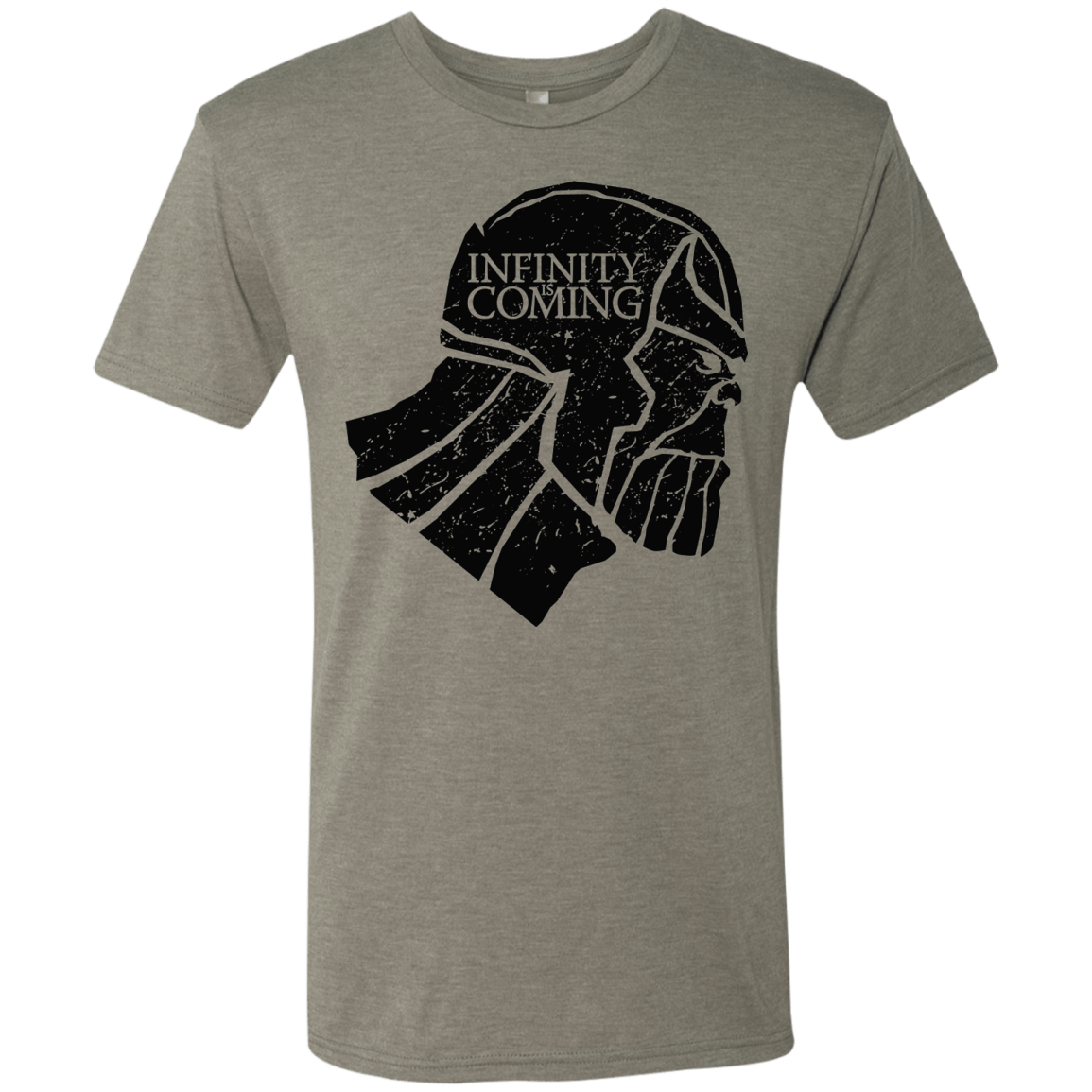 T-Shirts Venetian Grey / S Infinity is coming Men's Triblend T-Shirt