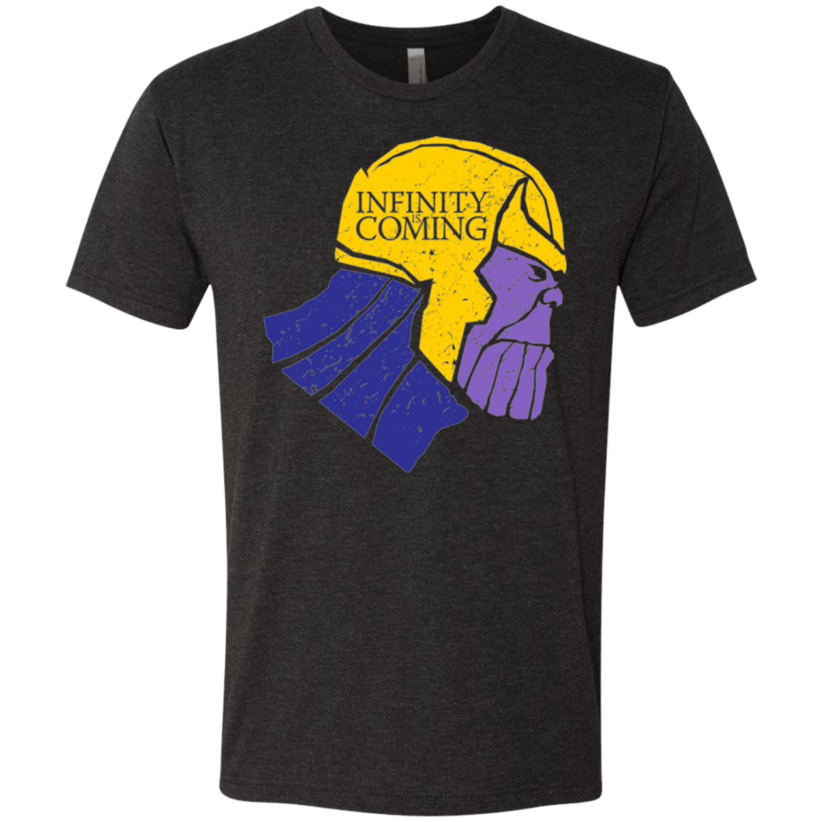 T-Shirts Vintage Black / S Infinity is Coming Men's Triblend T-Shirt