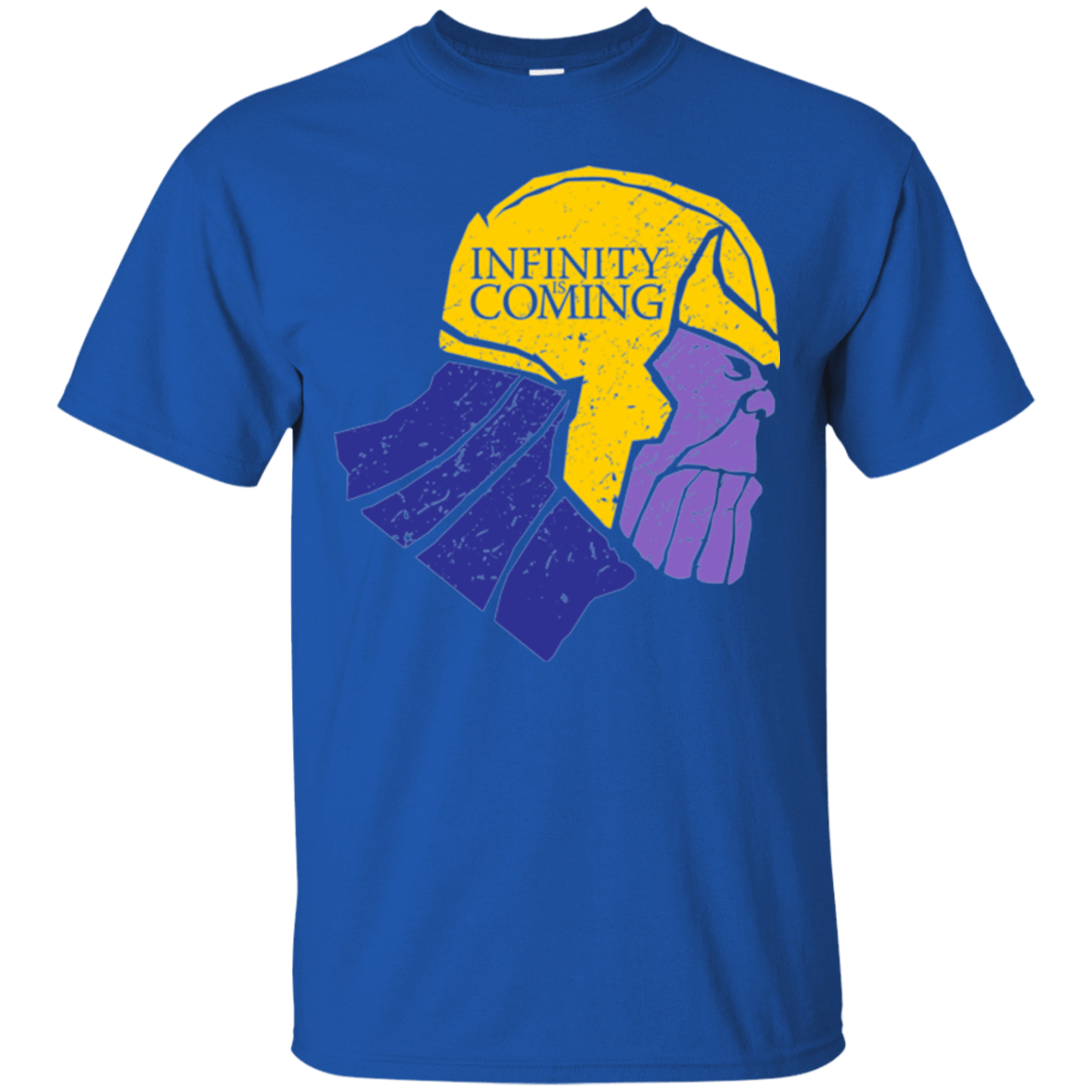 T-Shirts Royal / S Infinity is Coming T-Shirt