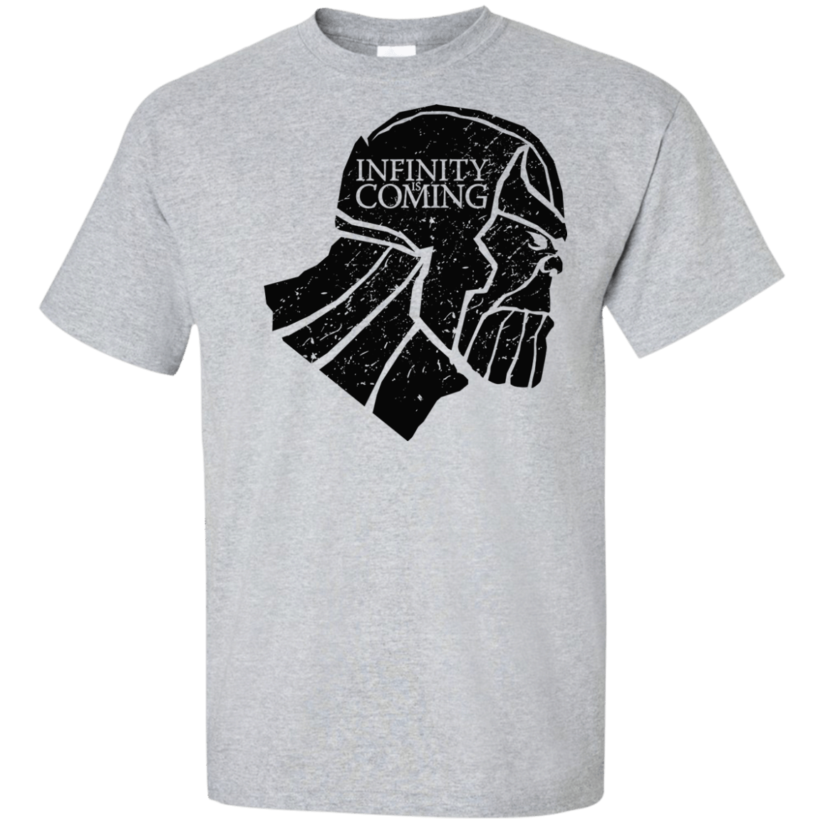 T-Shirts Sport Grey / XLT Infinity is coming Tall T-Shirt