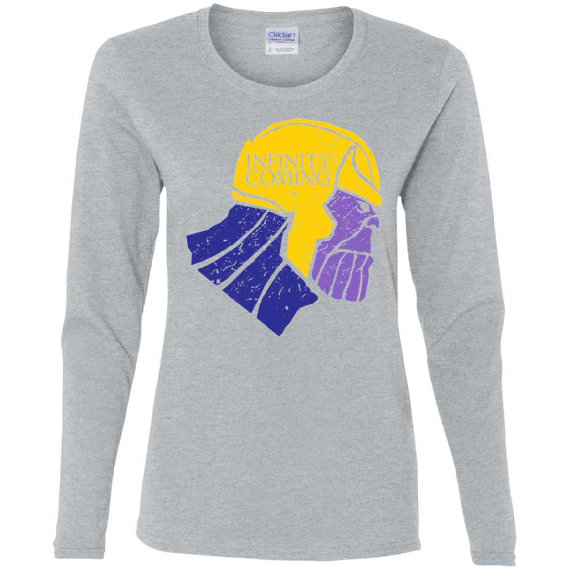 T-Shirts Sport Grey / S Infinity is Coming Women's Long Sleeve T-Shirt