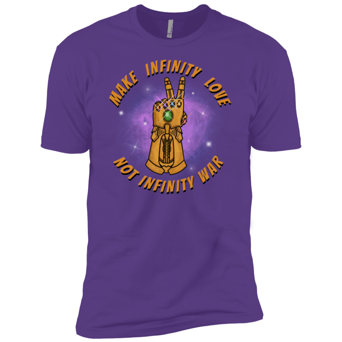 T-Shirts Purple Rush / YXS Infinity Peace Boys Premium T-Shirt