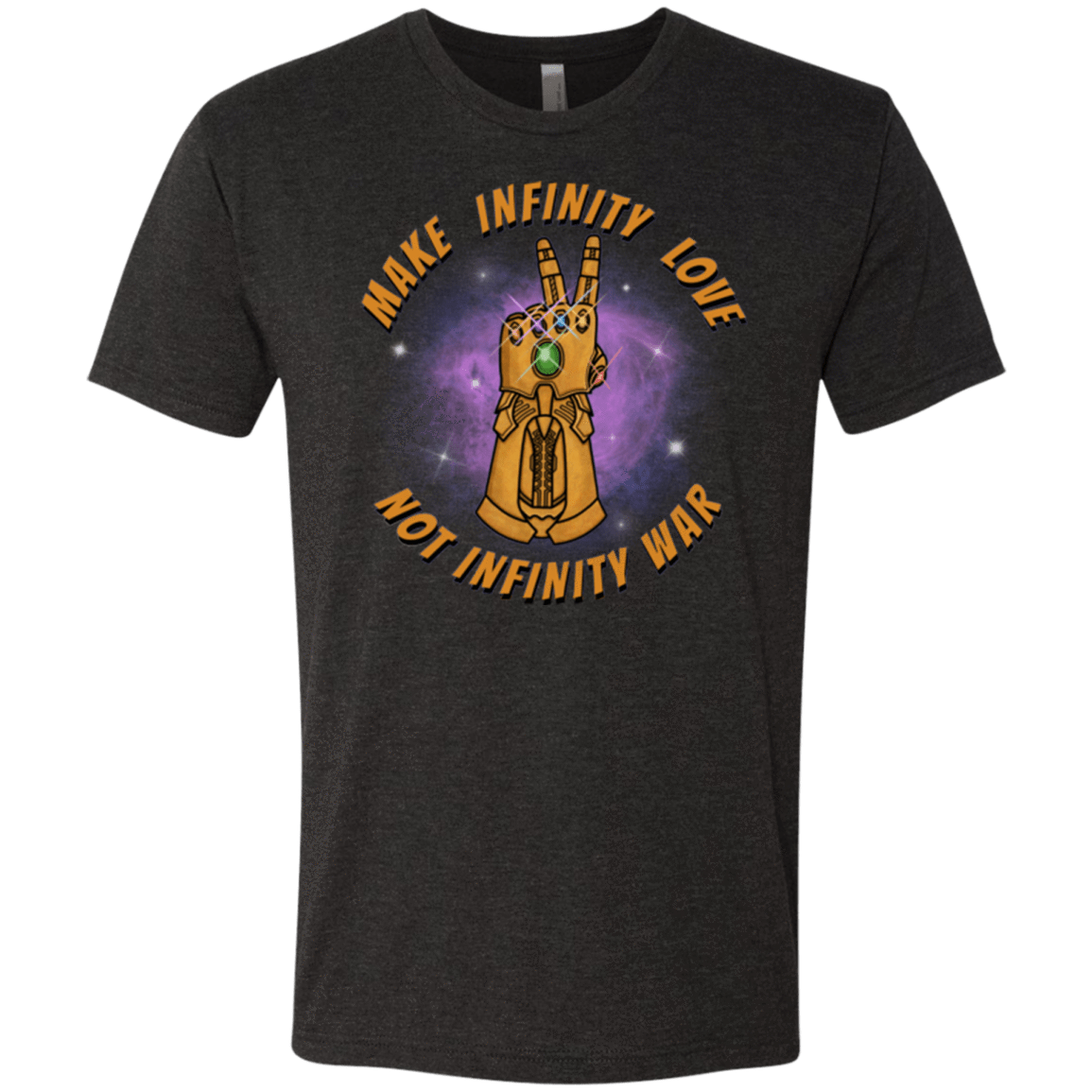 T-Shirts Vintage Black / S Infinity Peace Men's Triblend T-Shirt