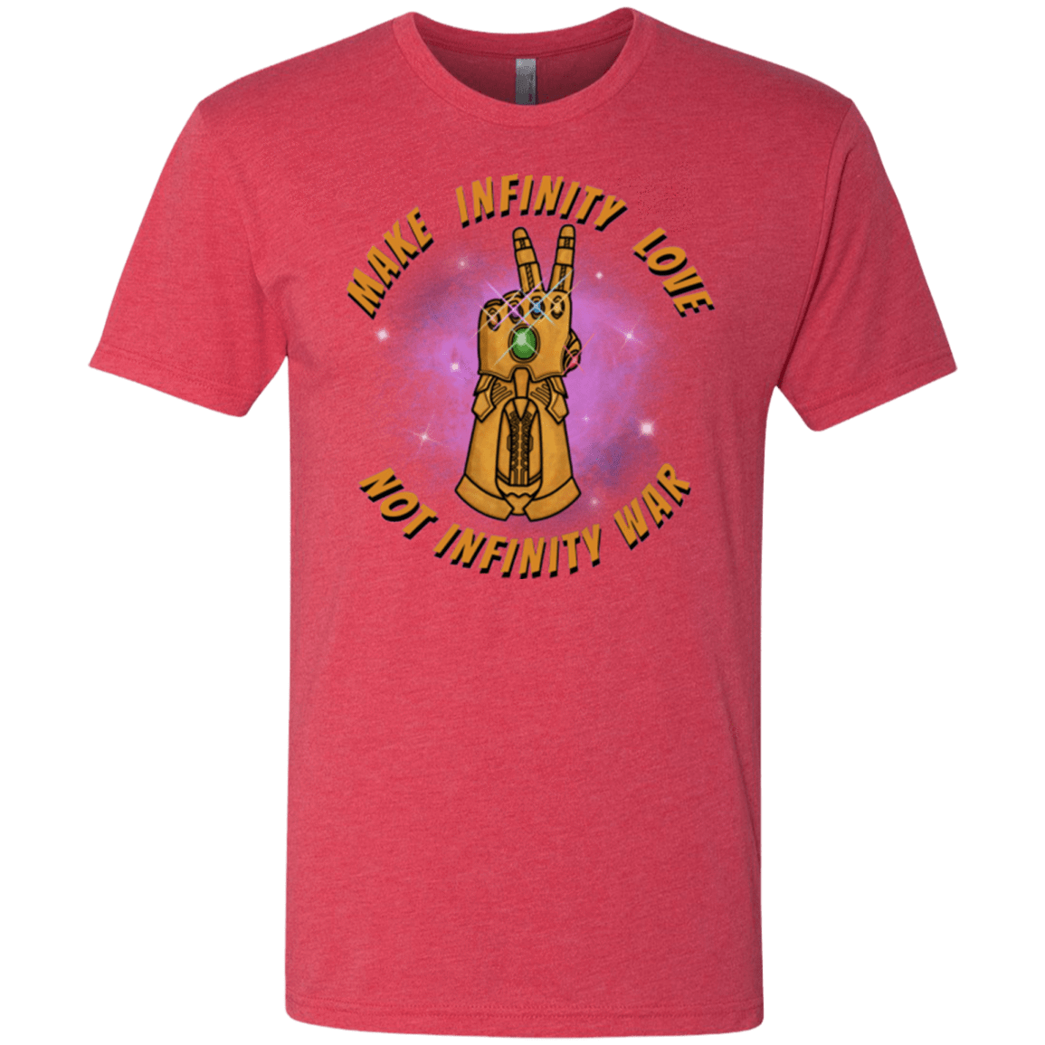 T-Shirts Vintage Red / S Infinity Peace Men's Triblend T-Shirt