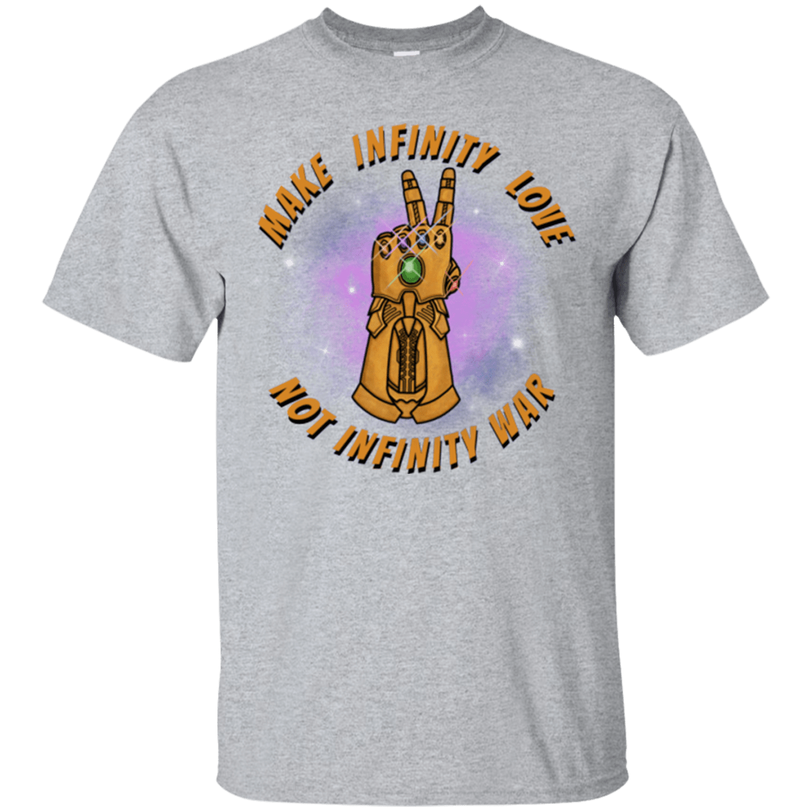 T-Shirts Sport Grey / S Infinity Peace T-Shirt