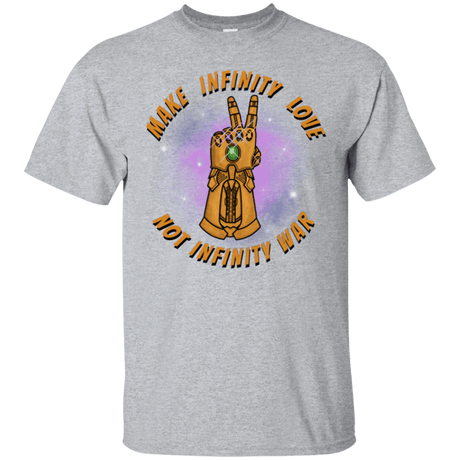T-Shirts Sport Grey / S Infinity Peace T-Shirt