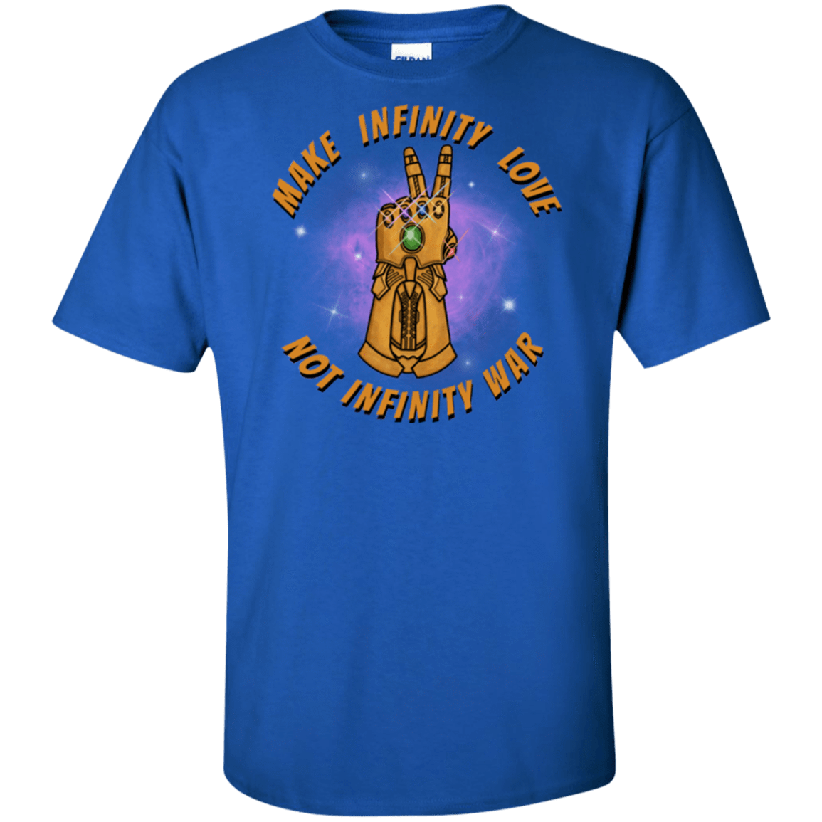 T-Shirts Royal / XLT Infinity Peace Tall T-Shirt