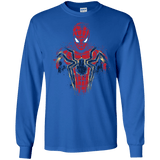 T-Shirts Royal / S Infinity Spider Men's Long Sleeve T-Shirt