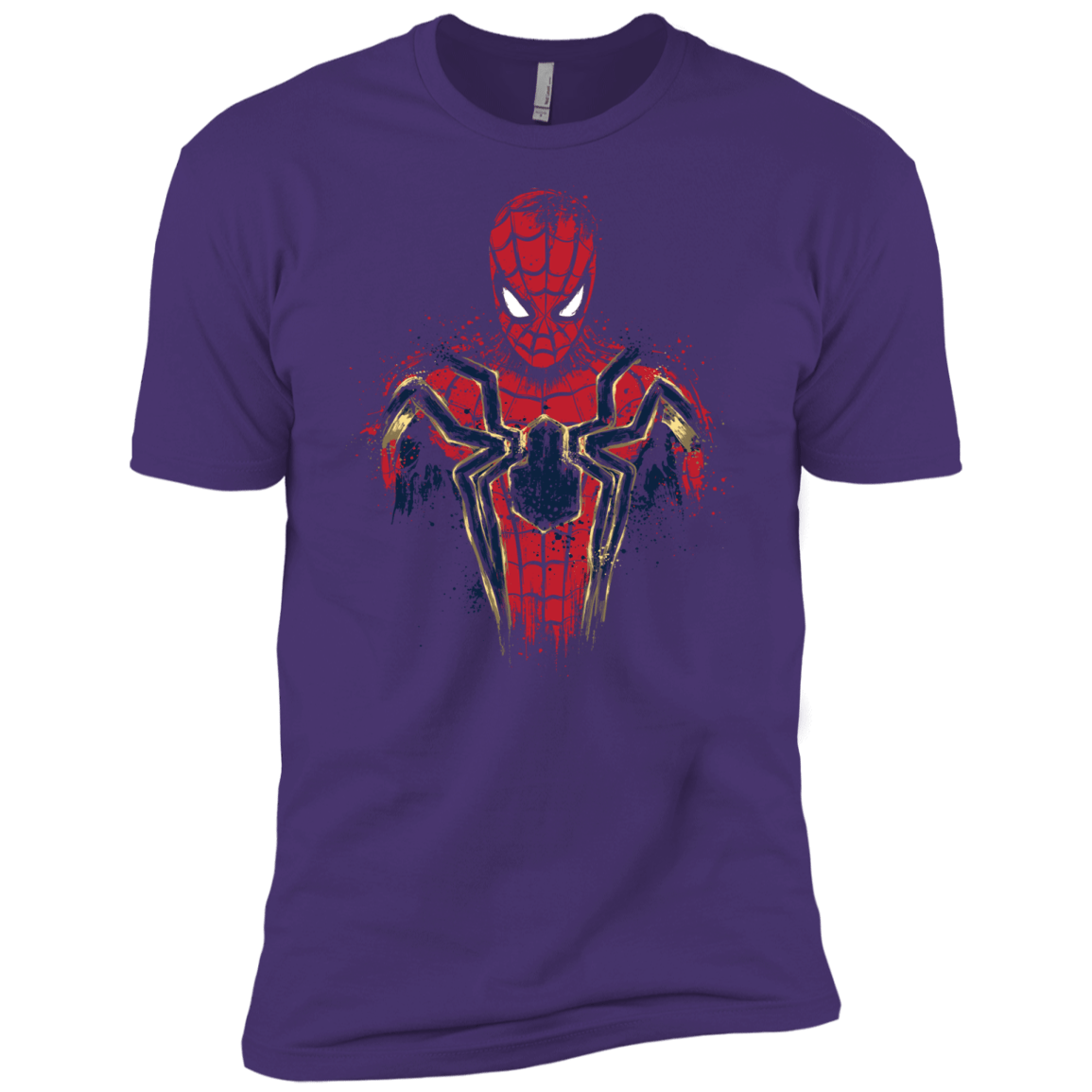 T-Shirts Purple Rush/ / X-Small Infinity Spider Men's Premium T-Shirt
