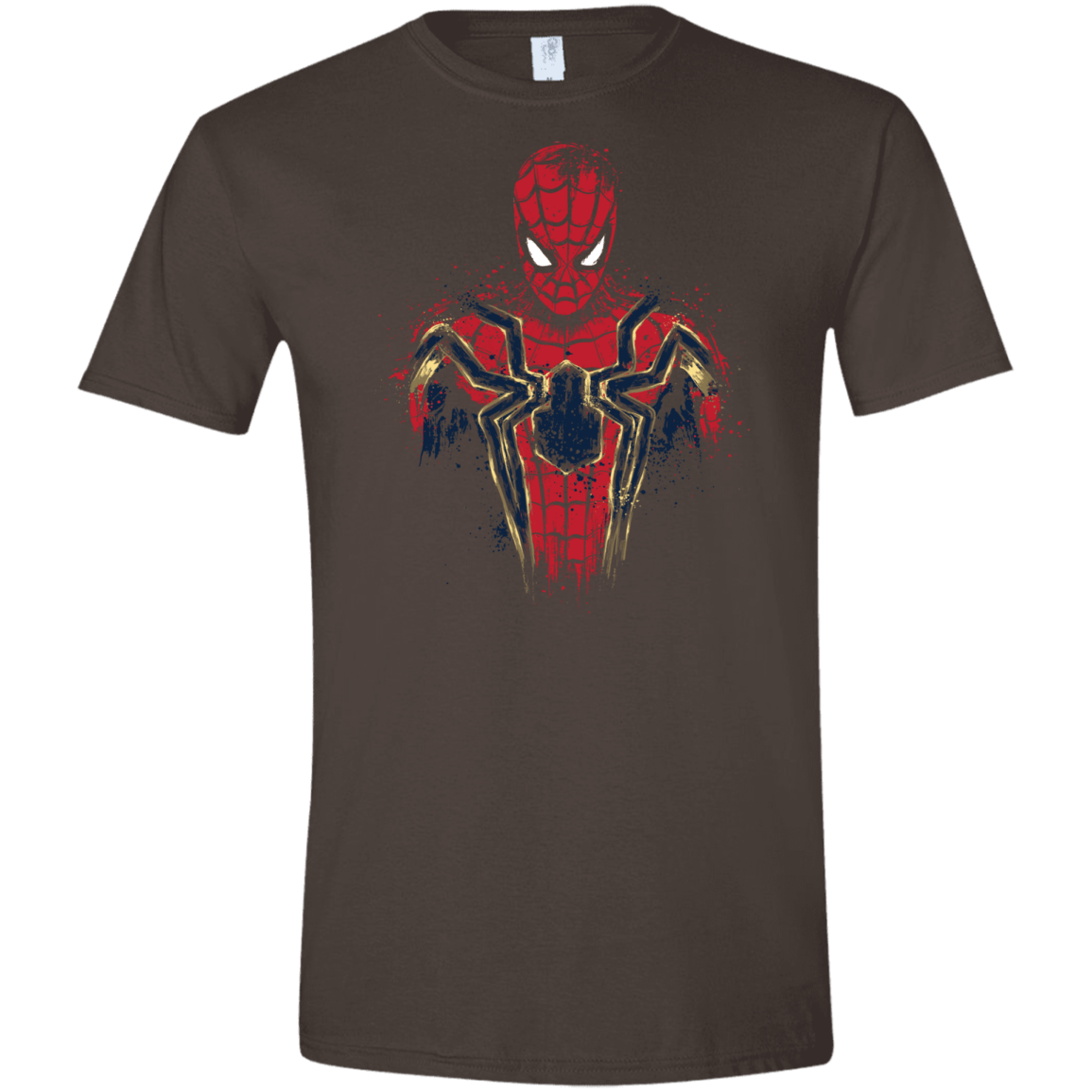 T-Shirts Dark Chocolate / S Infinity Spider Men's Semi-Fitted Softstyle