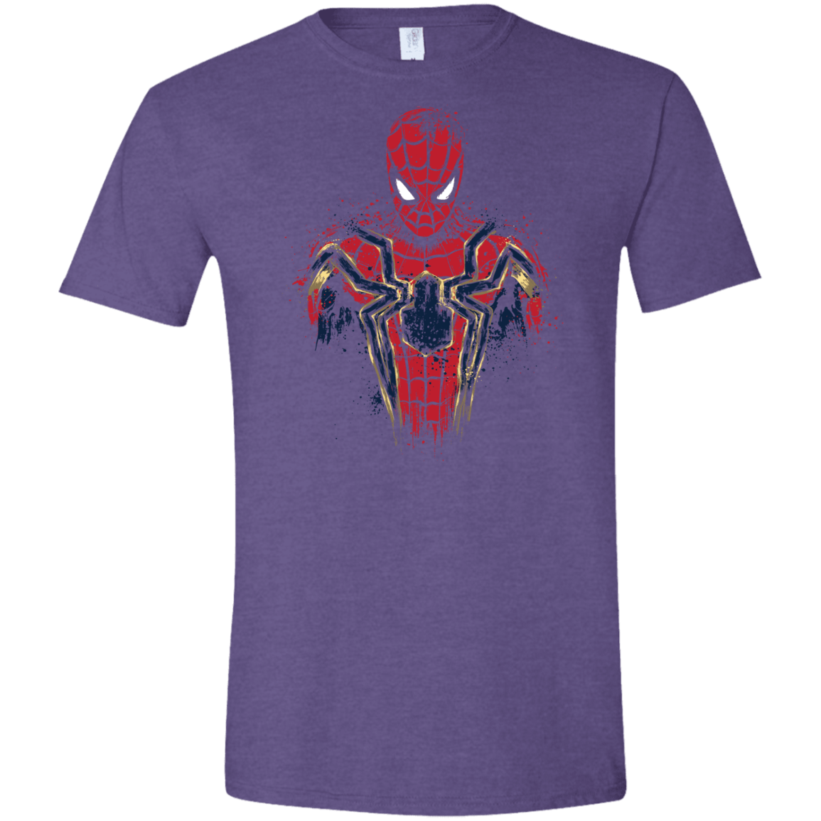 T-Shirts Heather Purple / S Infinity Spider Men's Semi-Fitted Softstyle