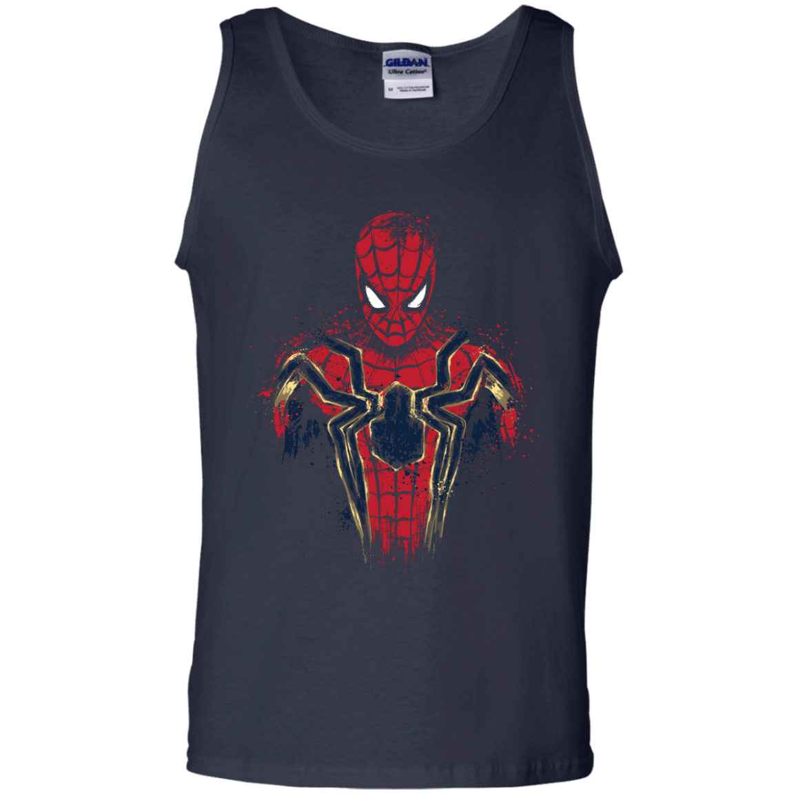 T-Shirts Navy / S Infinity Spider Men's Tank Top