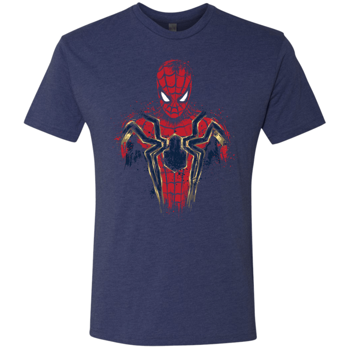 T-Shirts Vintage Navy / S Infinity Spider Men's Triblend T-Shirt