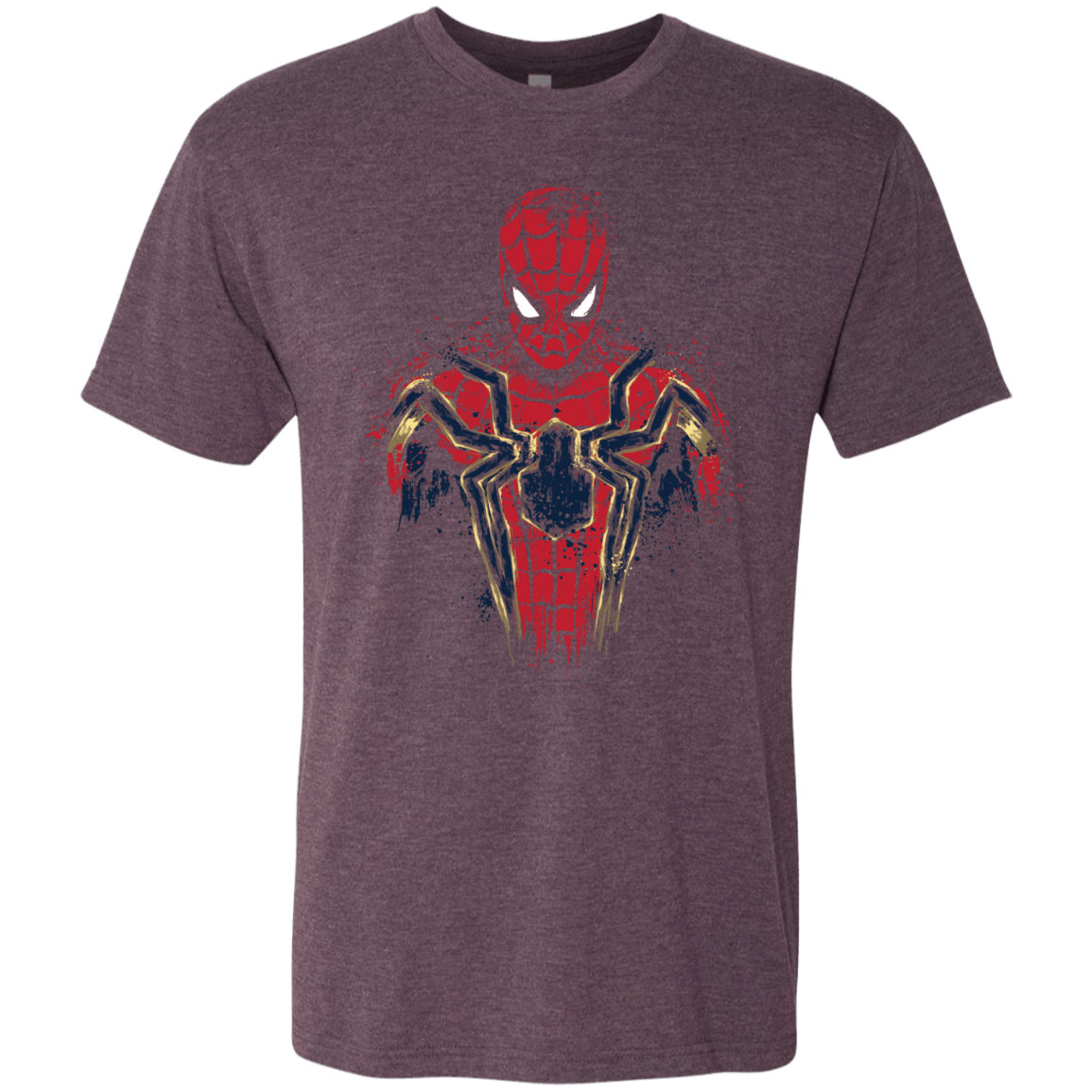 T-Shirts Vintage Purple / S Infinity Spider Men's Triblend T-Shirt