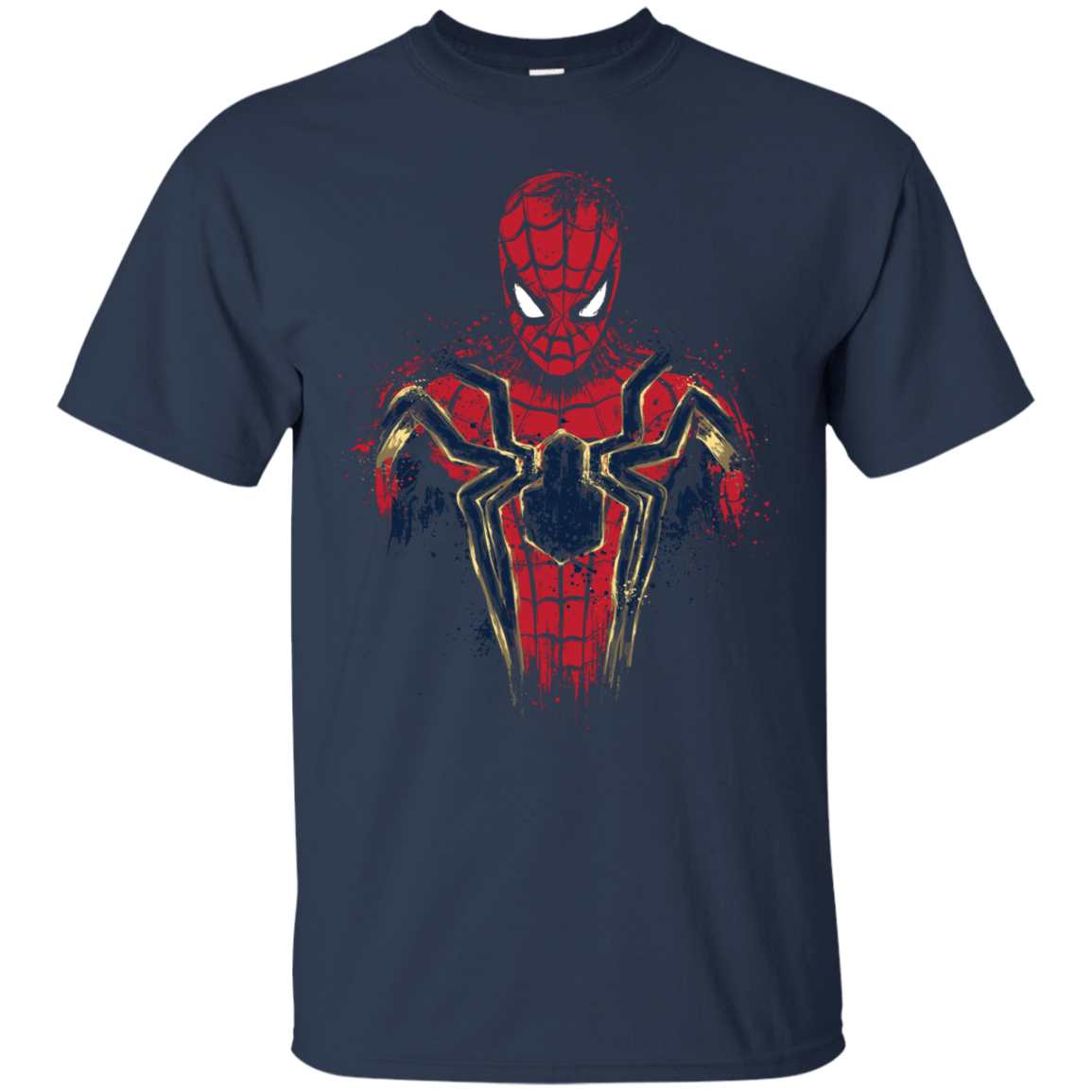 T-Shirts Navy / S Infinity Spider T-Shirt