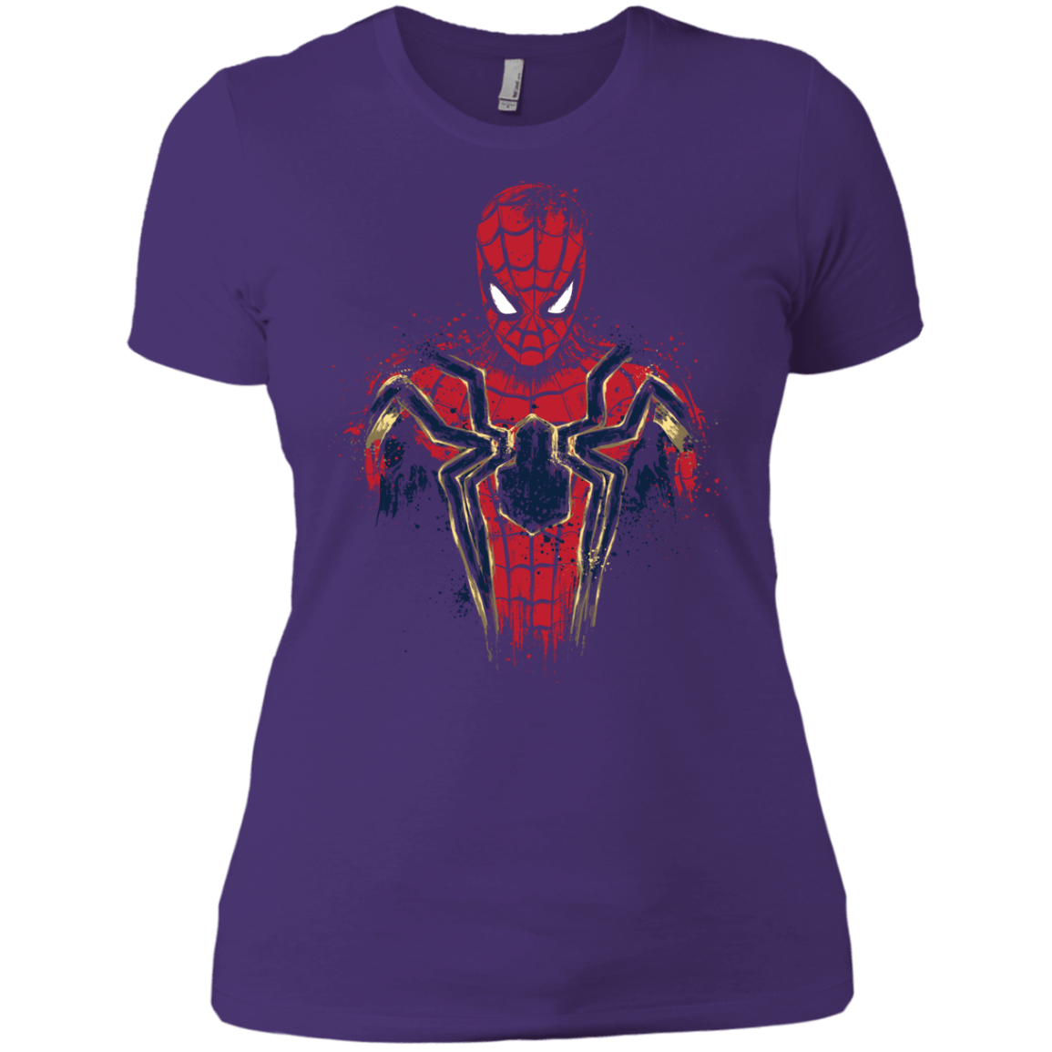 T-Shirts Purple Rush/ / X-Small Infinity Spider Women's Premium T-Shirt