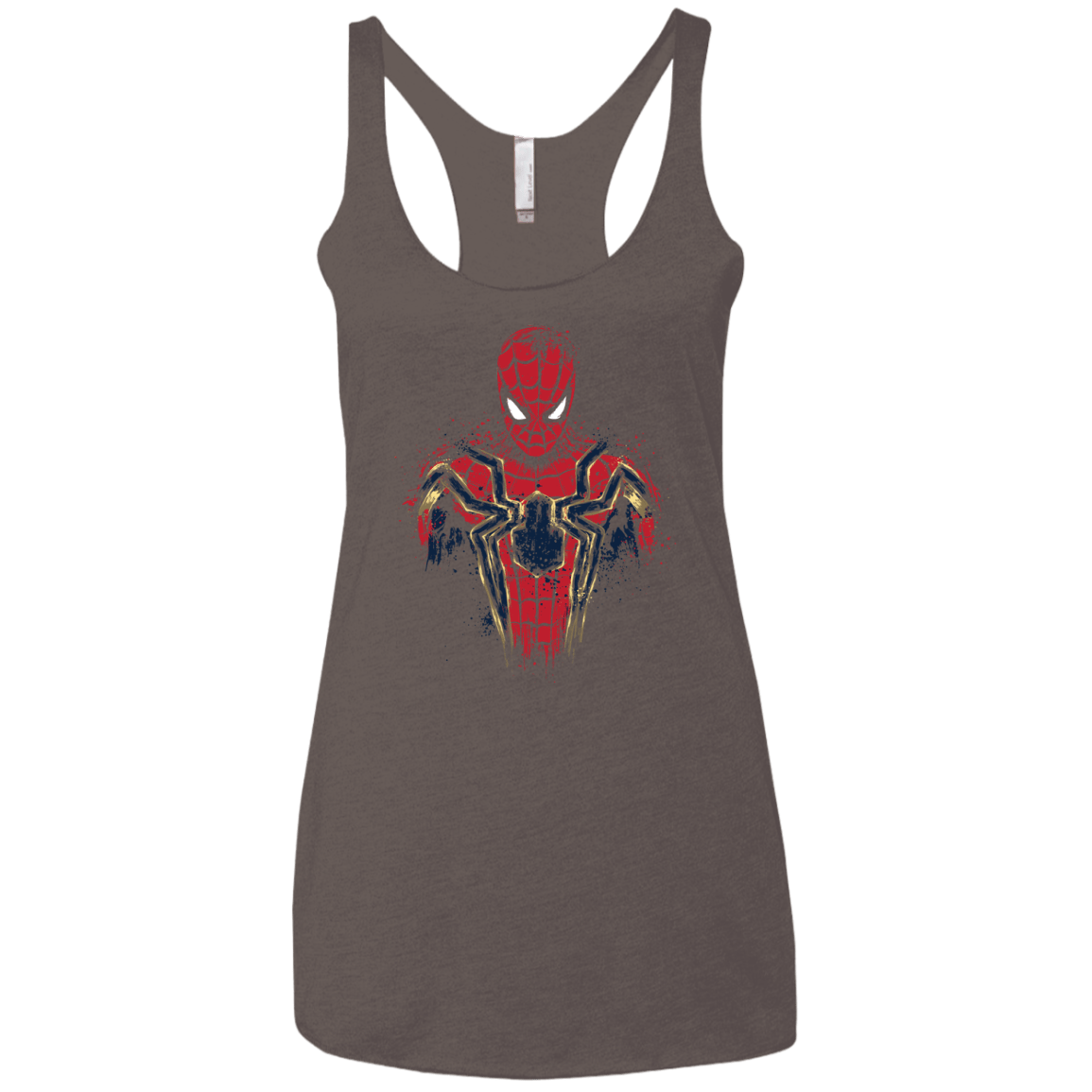 T-Shirts Macchiato / X-Small Infinity Spider Women's Triblend Racerback Tank