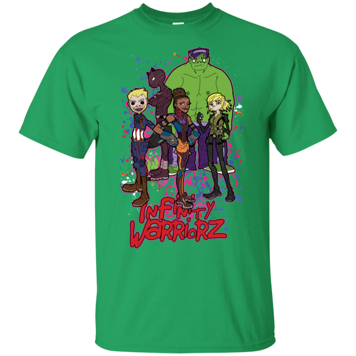 T-Shirts Irish Green / S Infinity Warriorz T-Shirt